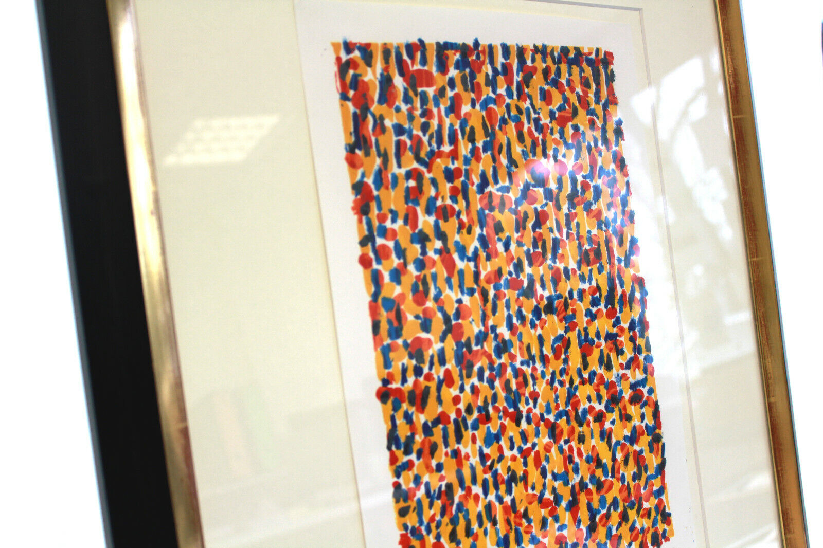 Bernd Schwarzer Original "German-European Picture" No.28 of 100, framed 