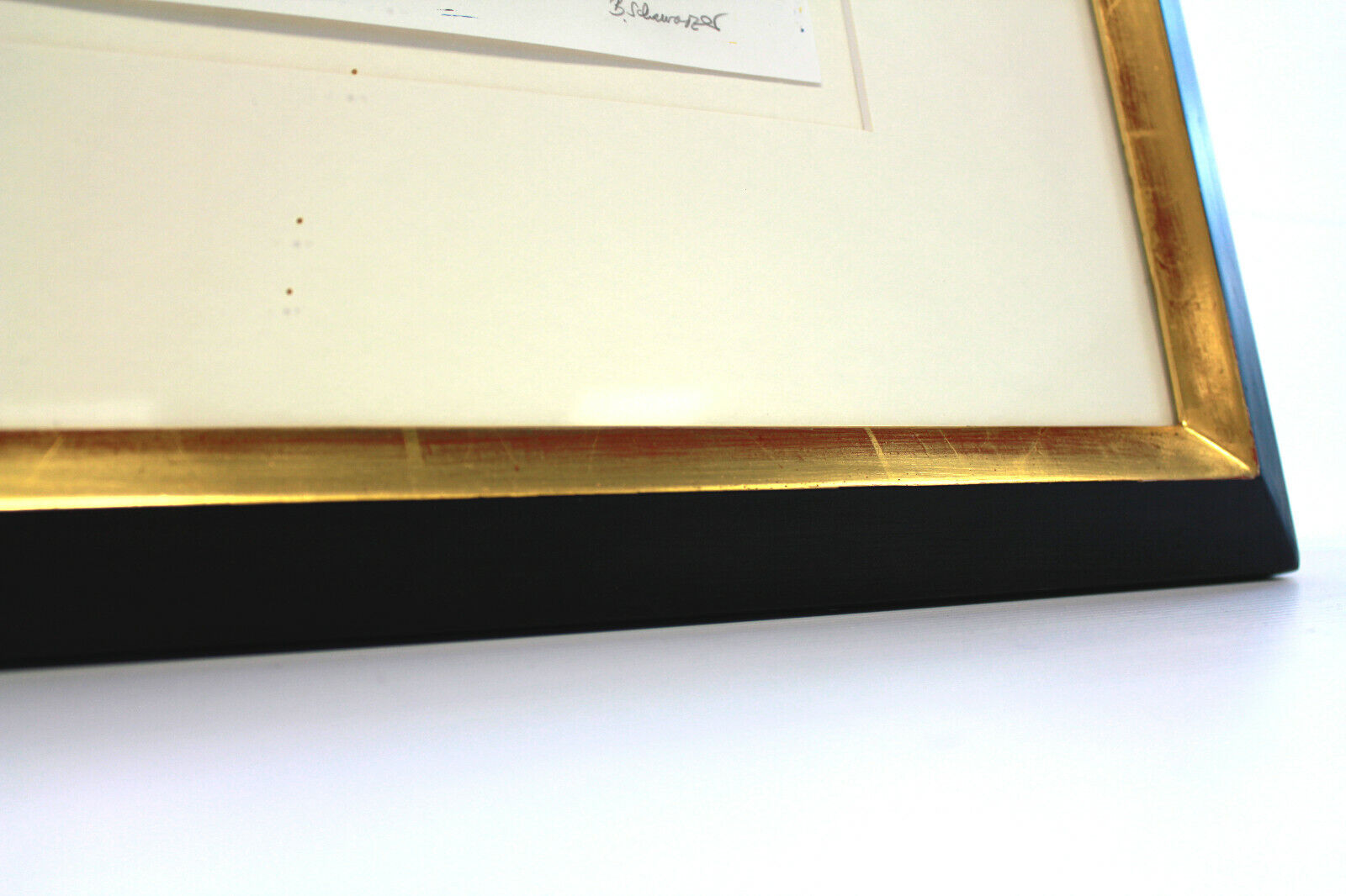 Bernd Schwarzer Original "German-European Picture" No.28 of 100, framed 