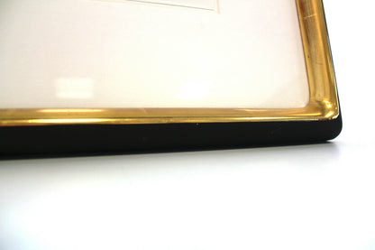 Bernd Schwarzer Handmade original No. 56 of 100, high quality framed