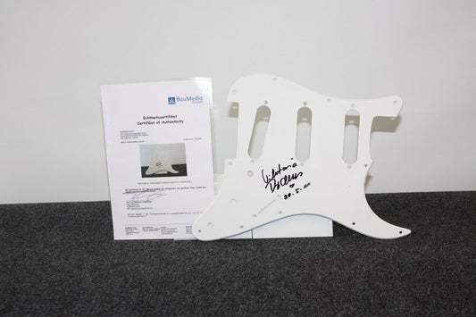 Gitarrenplatte, Viktoria Brams signiert, Marienhof, Hallo Robbie, Neu, Serie, TV