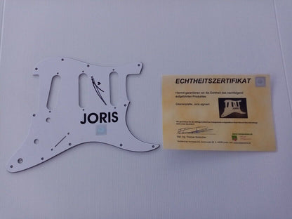 Gitarrenplatte Joris signiert Musik Sänger Charts Autogramm Sammeln Neu Gitarre