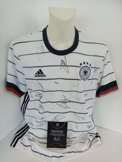 Germany jersey em 2020/2021 team signed DFB football autograph Adidas Coa XL