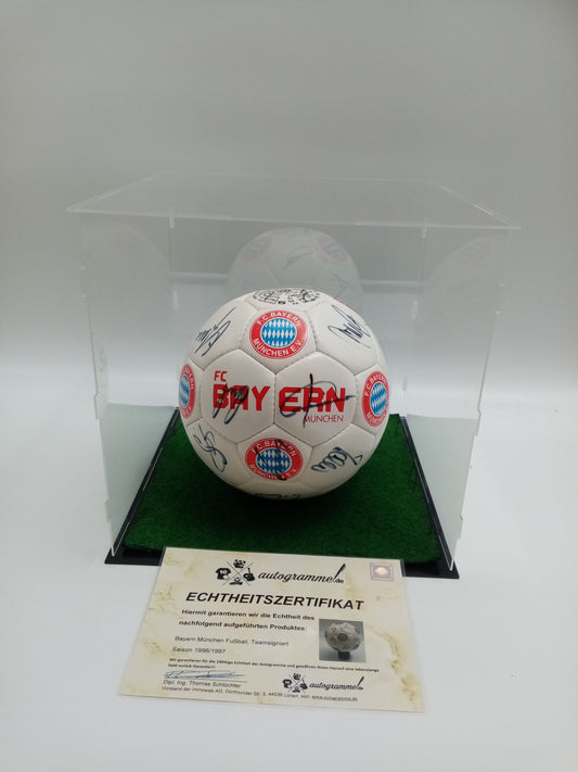 FC Bayern München Fußball Teamsigniert 1996/1997 COA Autogramm Bundesliga