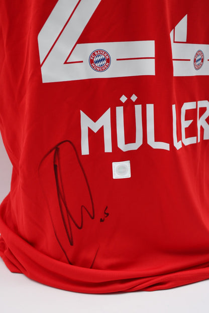 Bayern München Trikot Thomas Müller signiert Autogramm zertifiziert M