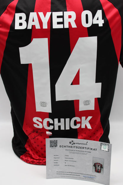 Bayer Leverkusen 2026/2027 Trikot Patrik Schick signiert zertifiziert M