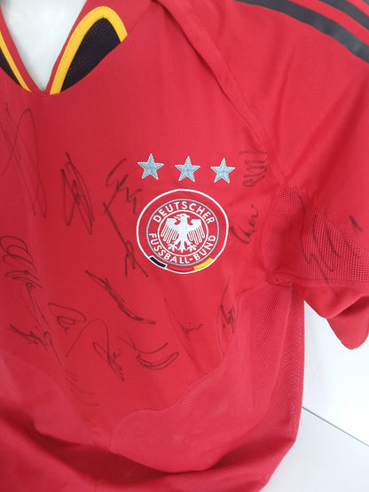 Germany jersey em 2004 team signed DFB football autograph autograph coa adidas new l