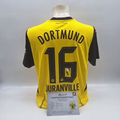 Borussia Dortmund Trikot Julien Duranville signiert BVB Puma neu L