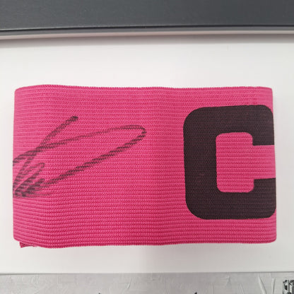 Kapitänsbinde Matthijs de Ligt signiert im Rahmen Manchester United COA