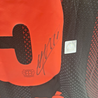 Bayer Leverkusen Trikot Loic Bade signiert New Balance COA Autogramm L