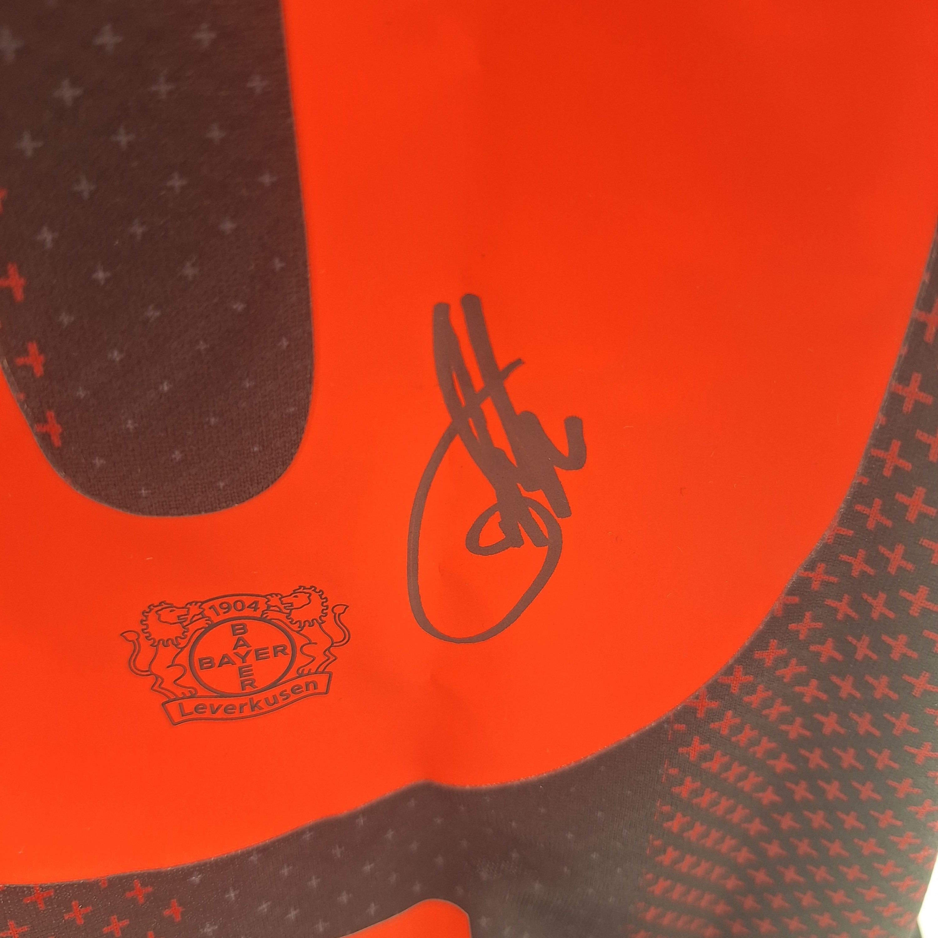Bayer Leverkusen Trikot Christian Kofane signiert New Balance COA Autogramm L