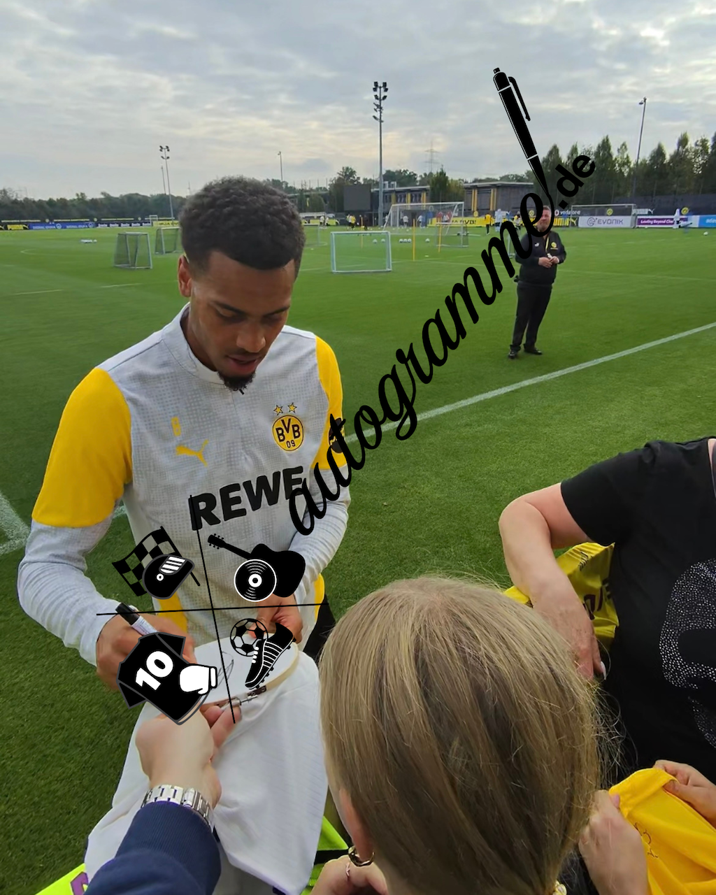 DFB Trikot Felix Nmecha signiert Autogramm Adidas COA XL