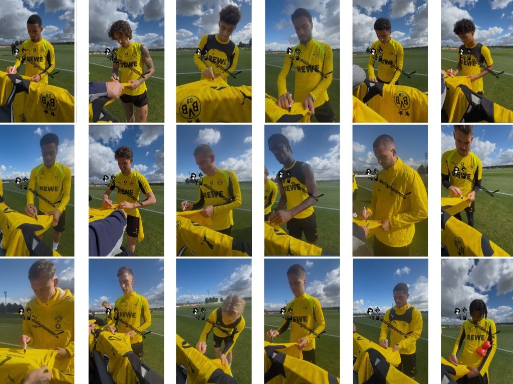 Borussia Dortmund 2026/2027 Trikot Teamsigniert Autogramm zertifiziert M
