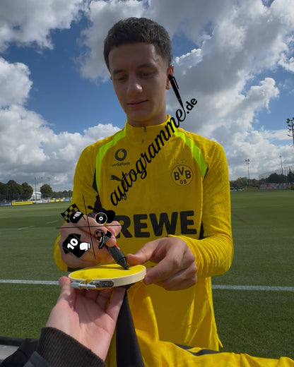 Borussia Dortmund Trikot Luca Reggiani signiert Autogramm zertifiziert M