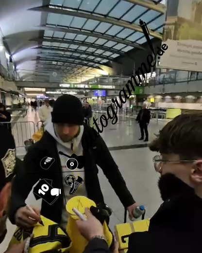 Camiseta del Borussia Dortmund firmada por Waldemar Anton, autógrafo del BVB, Puma XL