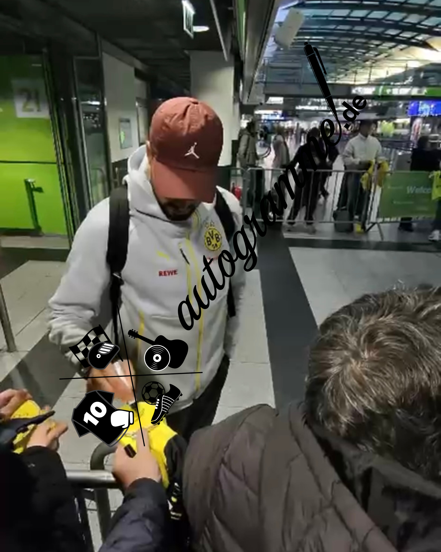 Camiseta del Borussia Dortmund firmada por Emre Can, autógrafo del BVB, Puma M