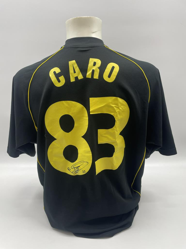 Borussia Dortmund jersey David Odonkor signed BVB XL