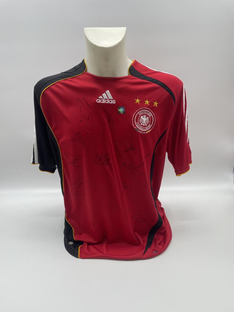 Germany jersey World Cup 2006 team signed autograph dfb adidas new coa l