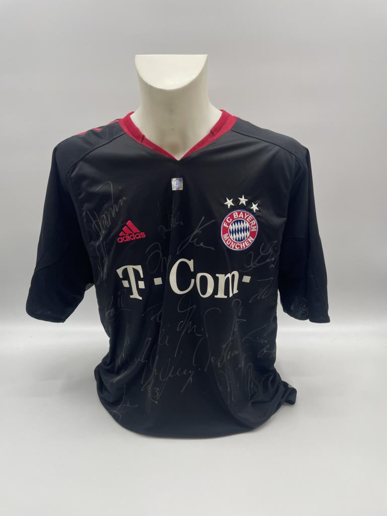 Bayern München Trikot 2005/2006 Teamsigniert COA Adidas XL