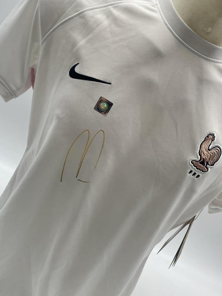 Frankreich Trikot  Damen Benjamin Pavard signiert  Nike Unterschrift L