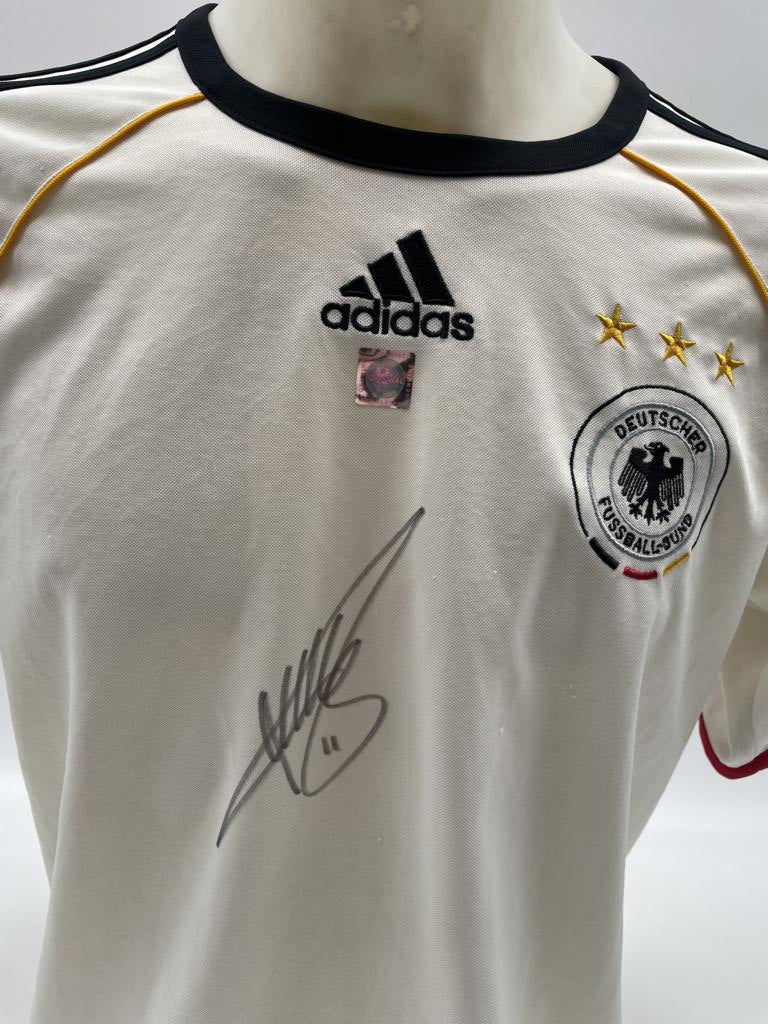 Germany jersey Miroslav Klose signed Adidas COA M