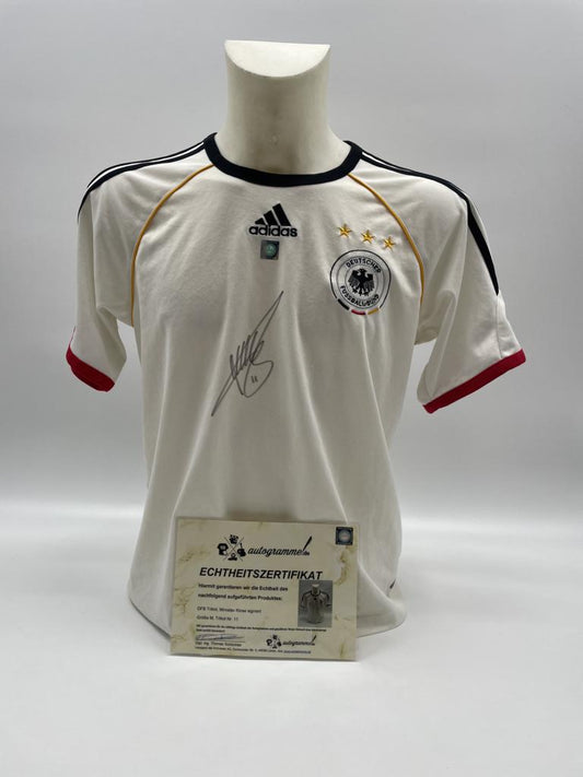 Germany jersey Miroslav Klose signed Adidas COA M