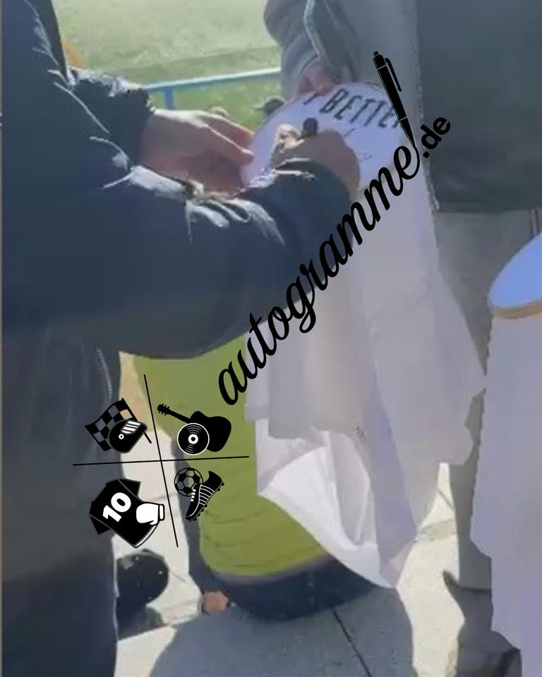 Real Madrid Trikot Eden Hazard signiert Autogramm Adidas COA XL