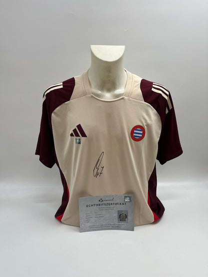 Bayern München Shirt Tom Bischof signiert FCB Adidas XL