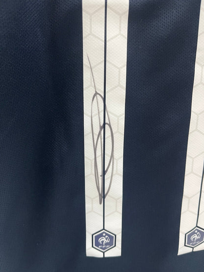 Frankreich Trikot Ousmane Dembele signiert  Nike Autogramme XL