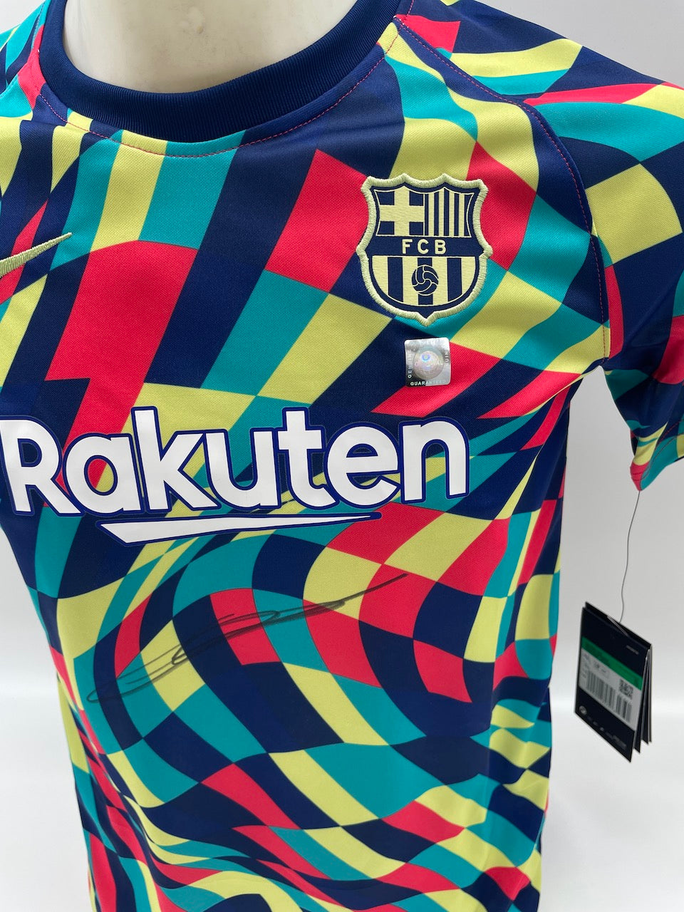 FC Barcelona Shirt Ansu Fati signiert LaLiga COA Nike Barca Autogramm 158-170