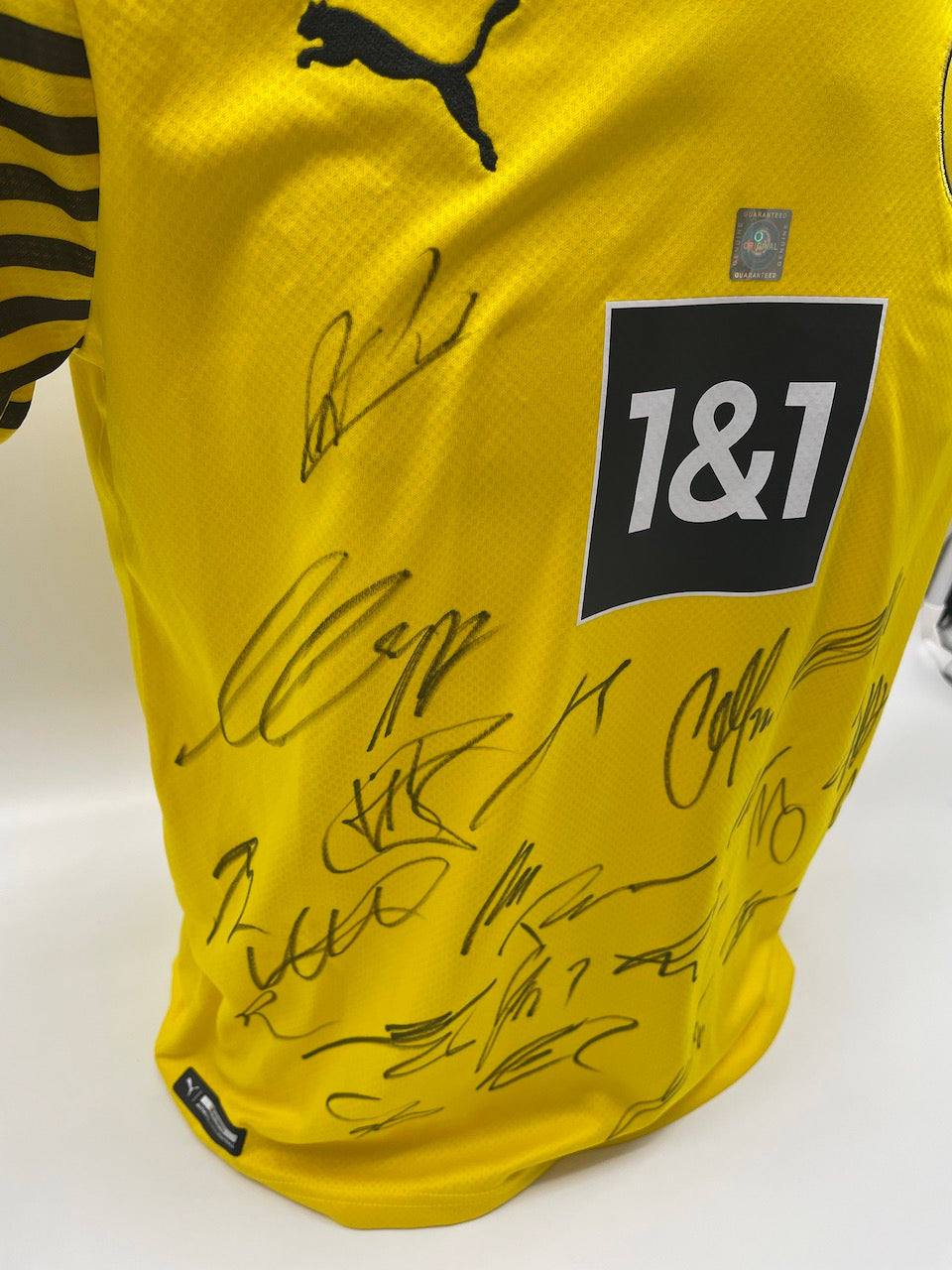 BVB Trikot 2021/2022 Teamsigniert Borussia Dortmund COA Neu Puma 176