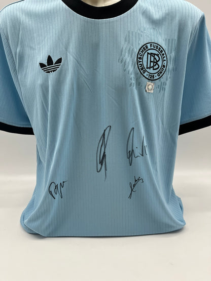DFB jersey 2025 signed by BVB players, autographed Adidas, new, XL