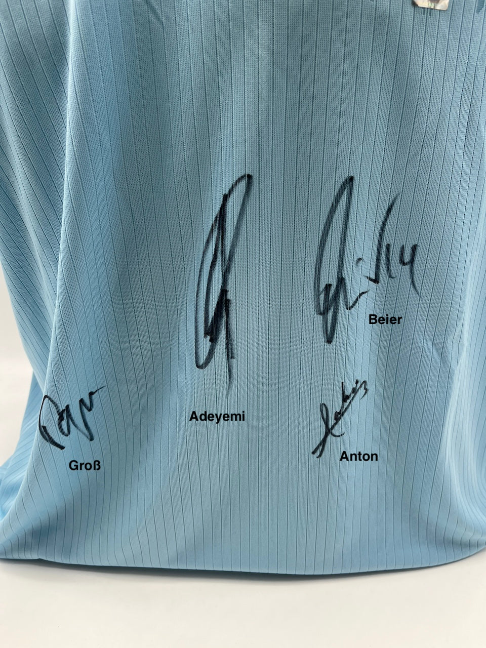 DFB jersey 2025 signed by BVB players, autographed Adidas, new, XL