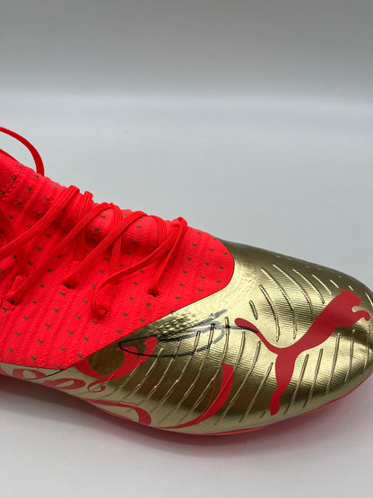 Fußballschuh Nico Schlotterbeck signiert Autogramm Bundesliga Puma 45