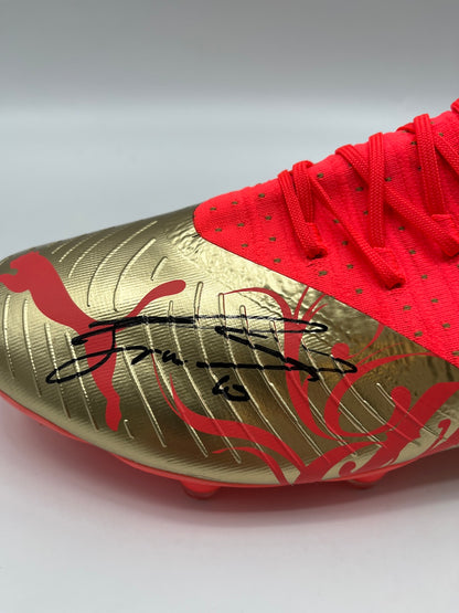 Fußballschuh Julian Brandt signiert Autogramm Bundesliga Puma 45