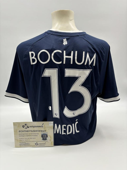 VfL Bochum jersey Jakov Medic signed Bundesliga Mizuno Coa XXL