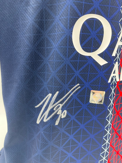 PSG Trikot Lucas Chevalier signiert Autogramm Nike COA XL