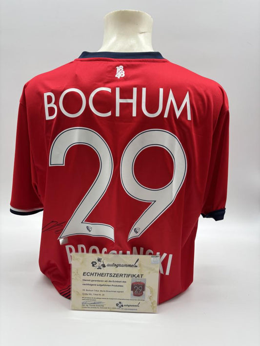 VfL Bochum jersey Moritz Broschinski signed Bundesliga Mizuno Coa 3xl