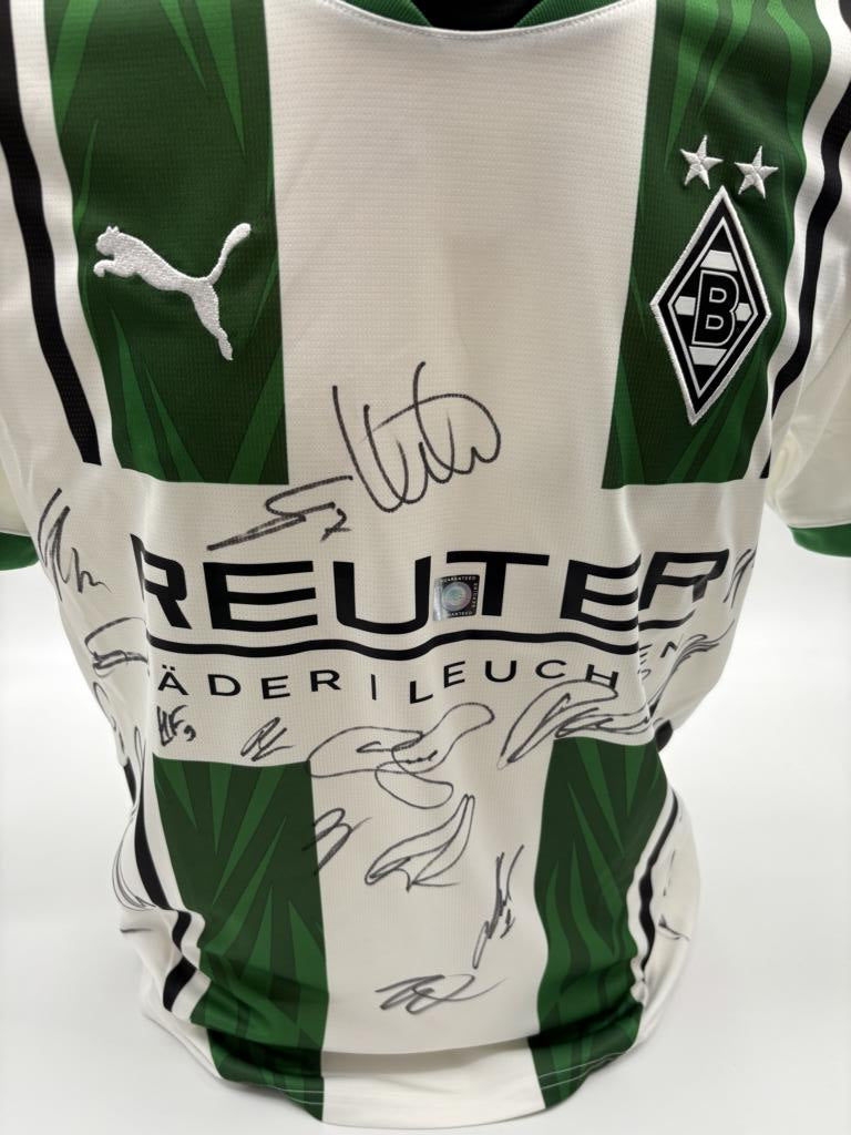 Borussia Mönchengladbach Trikot 2024/2025 Teamsigniert COA Puma M