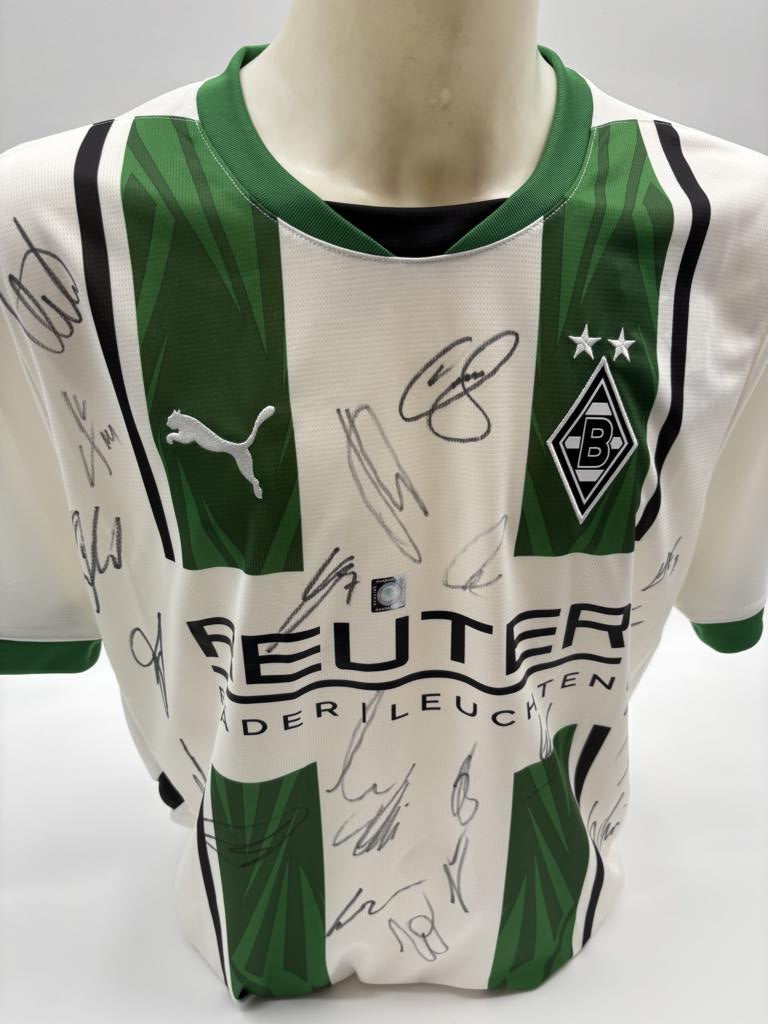 Borussia Mönchengladbach Trikot 2024/2025 Teamsigniert COA Puma XL