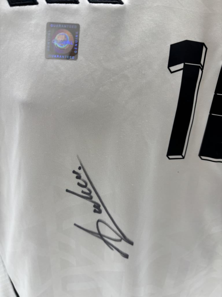 DFB Trikot Waldemar Anton signiert Autogramme Deutschland Adidas L