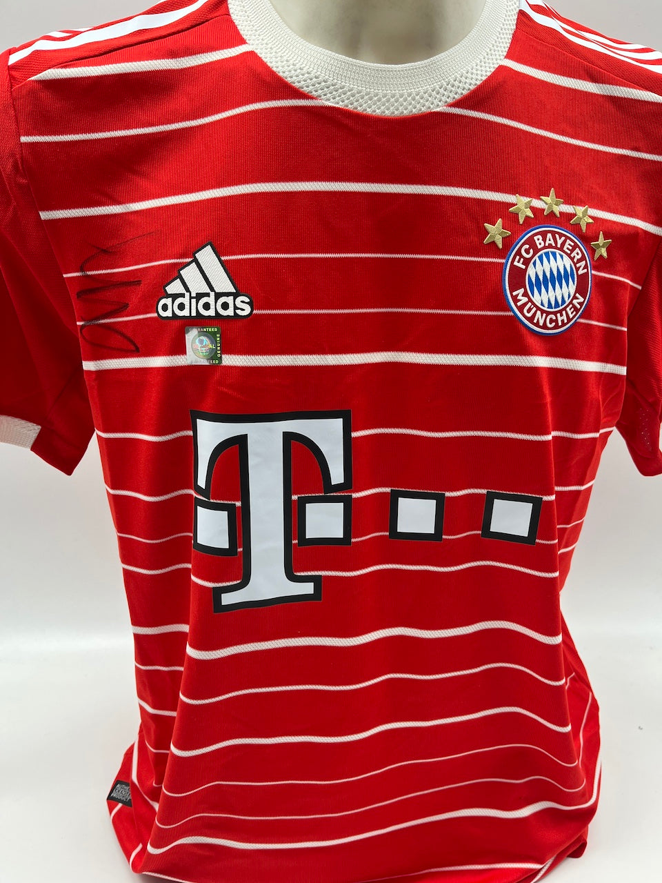 Bayern Munich jersey signed by Lennart Karl, autographed Adidas COA M