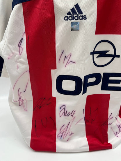 Bayern München Trikot 2000/2001/2002 Teamsigniert Autogramm Adidas XL