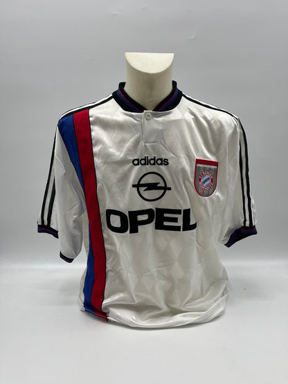 Bayern München Trikot 1996/1997/1998 Teamsigniert Autogramm Adidas XL