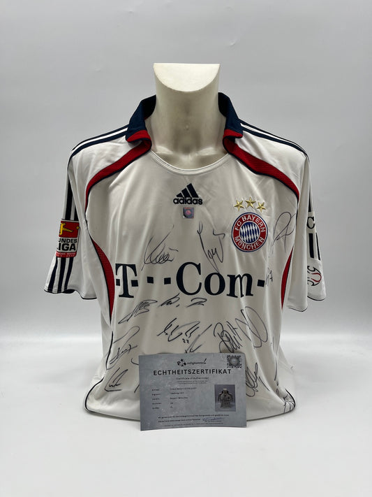 Bayern München Trikot 2006/2007 Teamsigniert Autogramm Adidas COA XL
