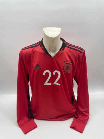 DFB Trikot Kevin Trapp signiert Adidas COA Deutschland DFB Autogramm Neu L