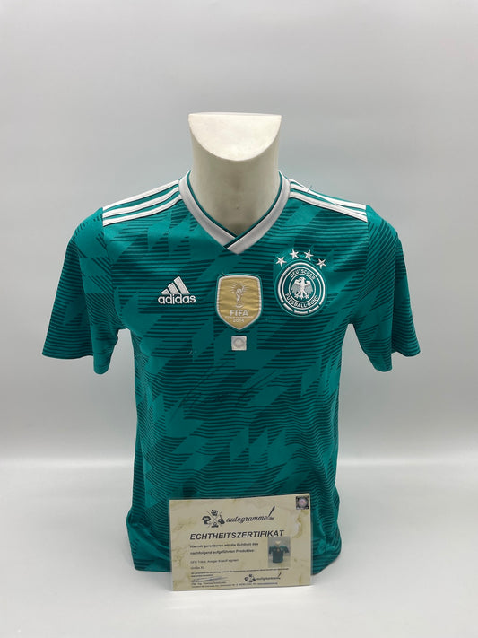 DFB Trikot Ansgar Knauff signiert Adidas COA Deutschland 176