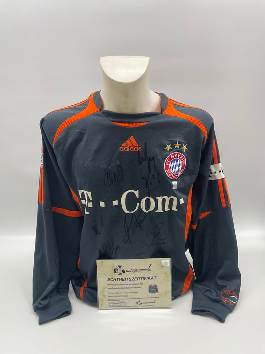 Bayern München Torwarttrikot 2006/2007 Teamsigniert Autogramm COA Adidas L