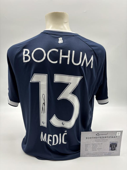 Matchworn VfL Bochum Worn & Signed by Jakov Medic Mainz-Bochum