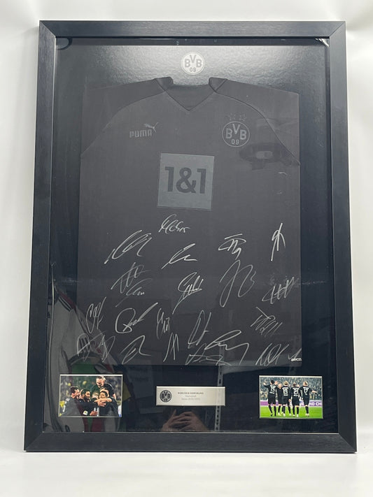 Borussia Dortmund Sondertrikot 2022/2023 Teamsigniert im Rahmen Puma BVB