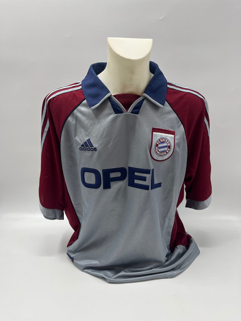 Bayern München Trikot 1998/1999/2000 Teamsigniert Autogramm Adidas COA XL